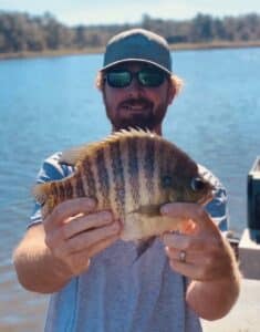 ethan edge holding monster bluegill