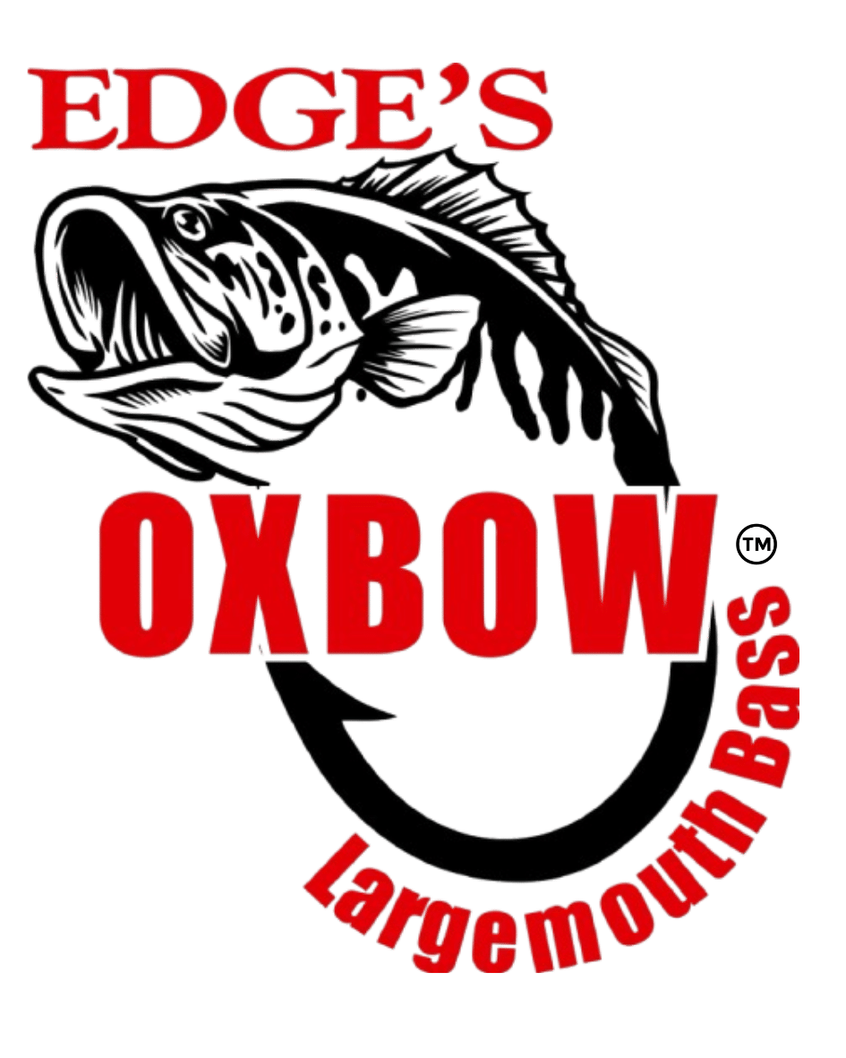Edge's Oxbow largemouth bass TM Logo
